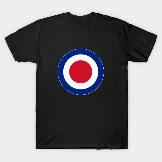 Red white and blue roundel T-Shirt by erndub